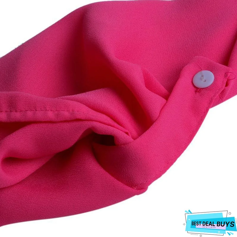 Zipper Short Sleeve Women Shirts Sexy V Neck Solid Casual Tee Shirts Tops Blouses Plus Size