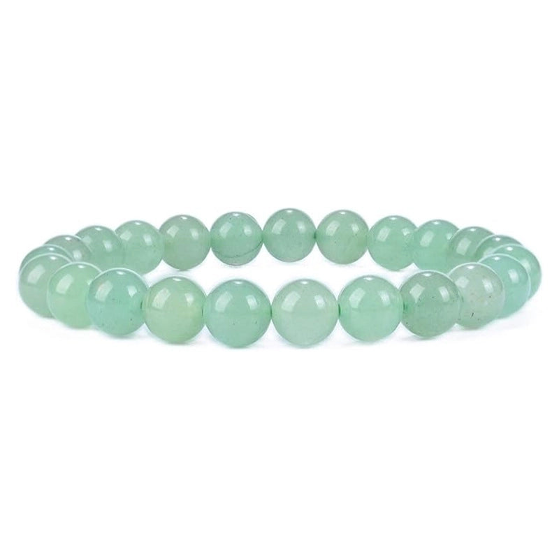 Minimalist Classic Style Round Natural Stone Bracelets In Bulk