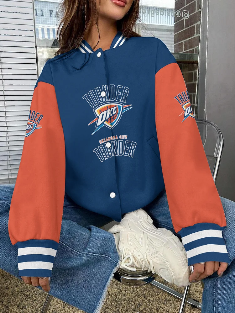 Oklahoma City Thunder Limited Edition Full-Snap Casual Jacket