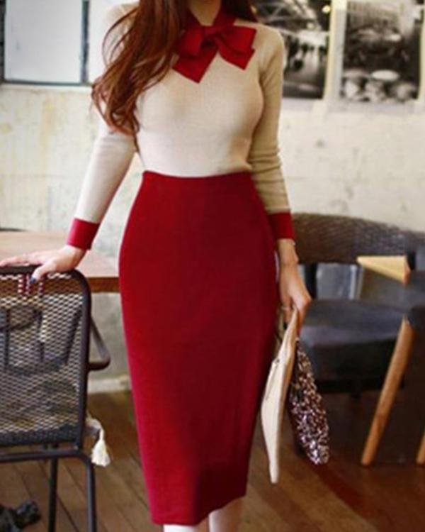 Women Elegant Midi Dresses