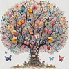 Butterfly Tree-11CT Stamped Cross Stitch 40*40cm tapestrymarket
