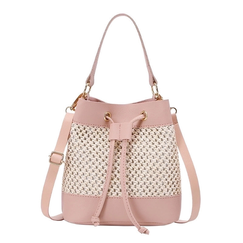 Women’s Small Autumn Pu Leather Fashion Bucket Bag