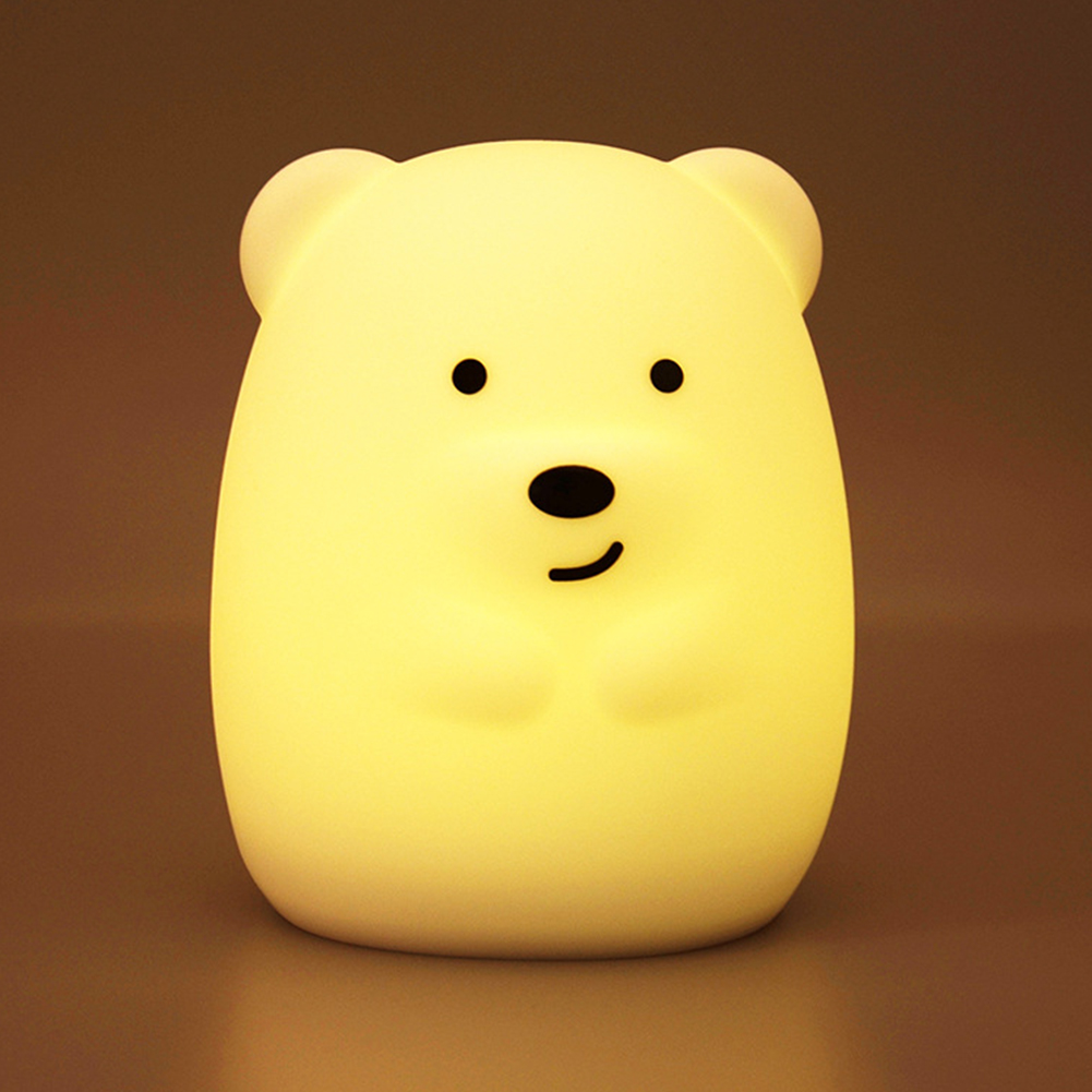 

LED USB Changing Silicone Remote Control-3D Night Light, 501 Original