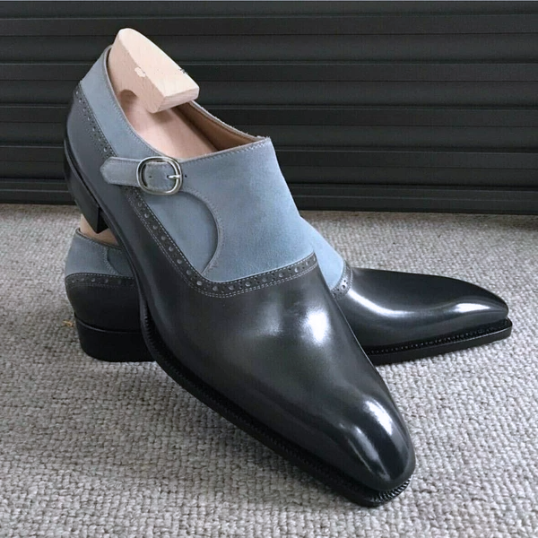 Oxford Leather Suede Men'S Shoes