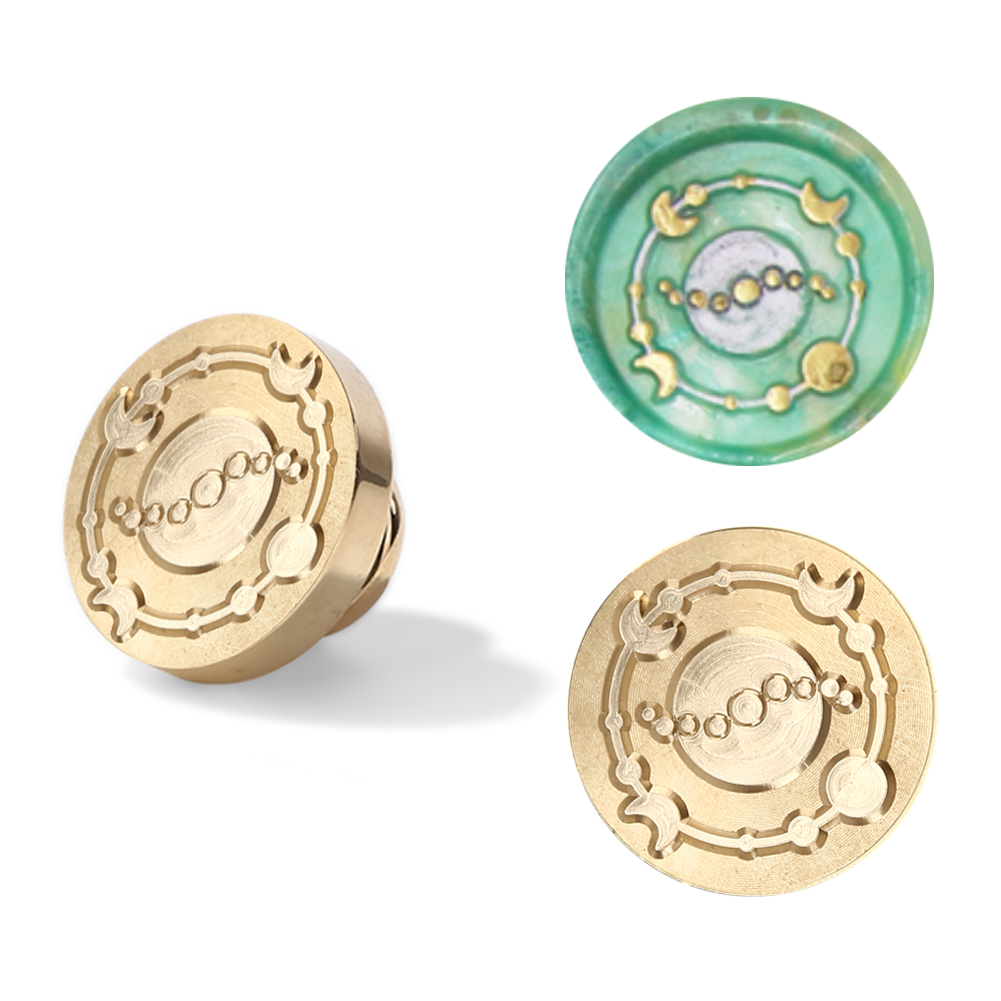 

25MM Star Moon Sealing Wax Stamp Head, 501 Original