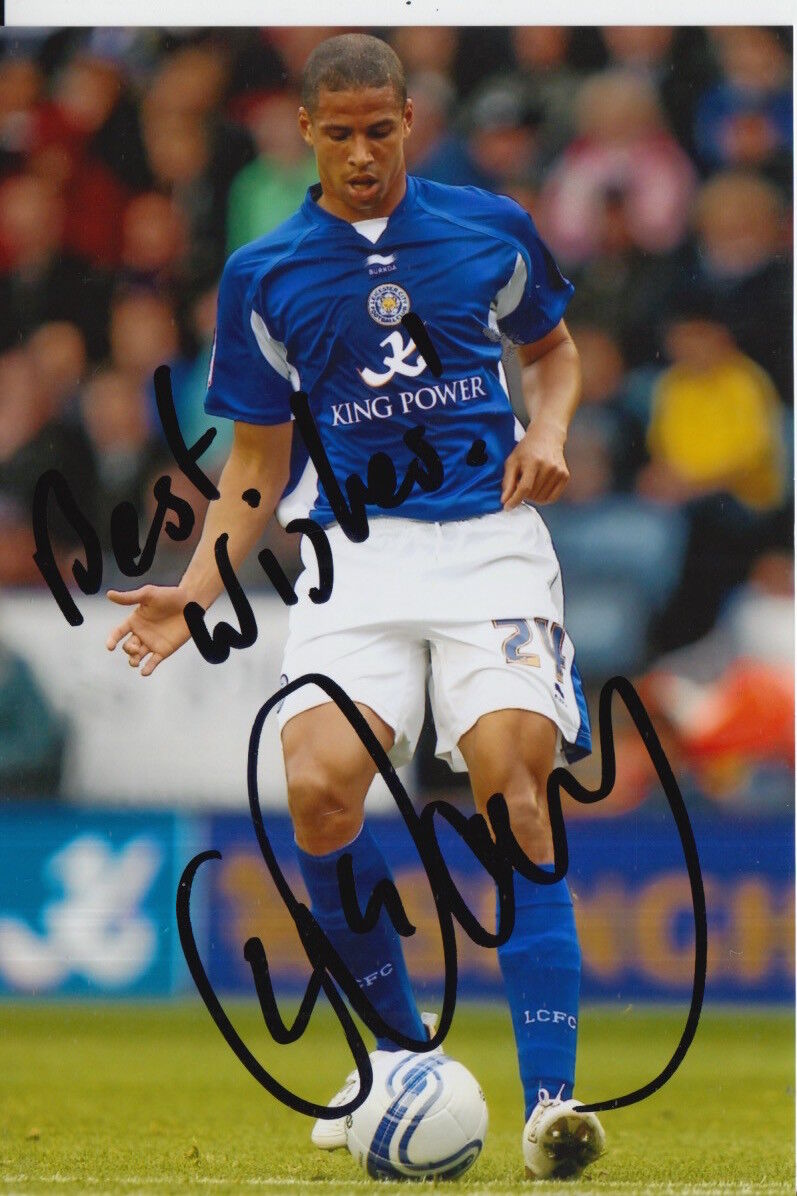 LEICESTER CITY HAND SIGNED CURTIS DAVIES 6X4 Photo Poster painting 7.