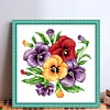 Flower - 9CT Partial Beaded Cross Stitch Kit(31x31cm)