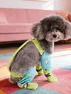 Waterproof Anti Dust Dog Pants with Detachable Shoes for Outdoor Walking Hiking