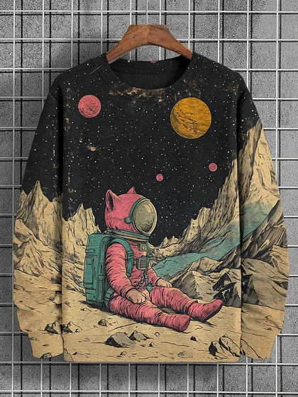 [CPGN STUDIO ]★JOURNEY CAT PIGMENT SWEATSHIRT CPGN STUDIO】23FW☆ Journey Cat Pigment Sweatshirt