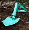 Outdoor multifunctional engineering shovel folding shovel camping fishing shovel