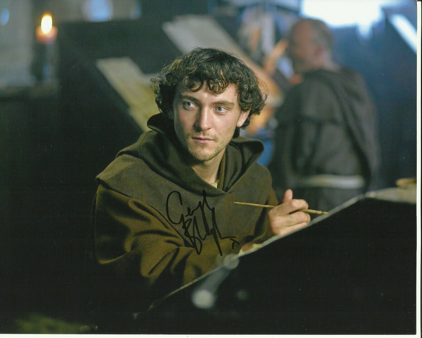 GEORGE BLAGDEN SIGNED VIKINGS Photo Poster painting UACC RD 242 (3)