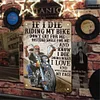 Old Man Die - Vintage Metal Signs - 20*30cm/30*40cm