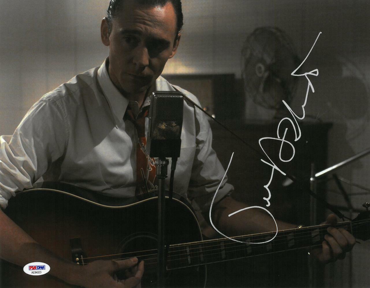 Tom Hiddleston Signed I Saw the Light Autographed 11x14 Photo Poster painting PSA/DNA #AE84323