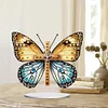 >SALE<Special Shape Single-Side Desktop Diamond Art Kits Home Craft Decor (Butterfly)