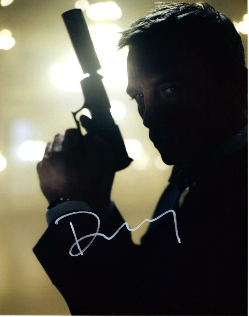 Daniel Craig 11x14 signed Photo Poster painting autographed Picture + COA