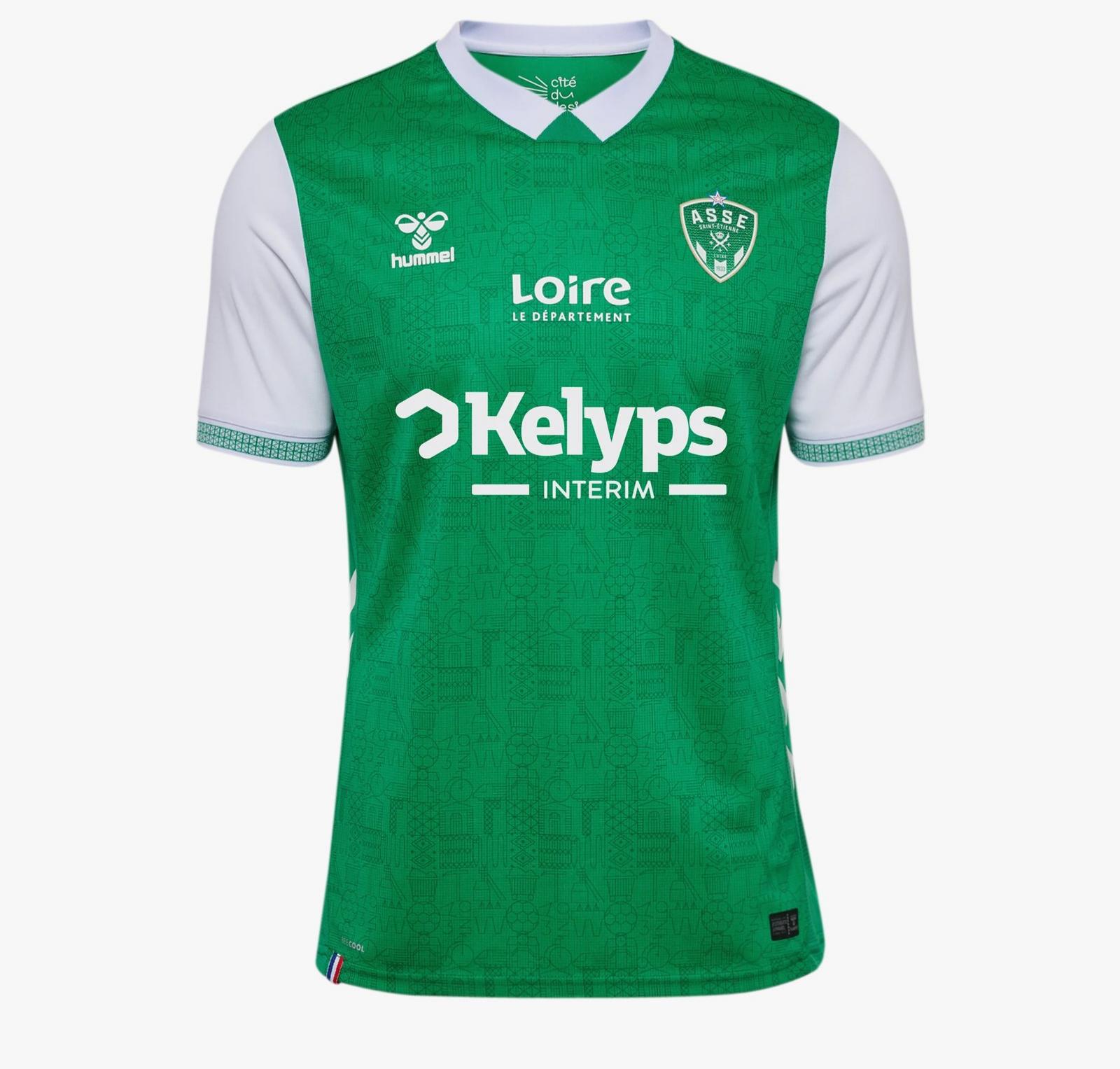 2025/2026 Saint-&Eacute;tienne Home Football Shirt