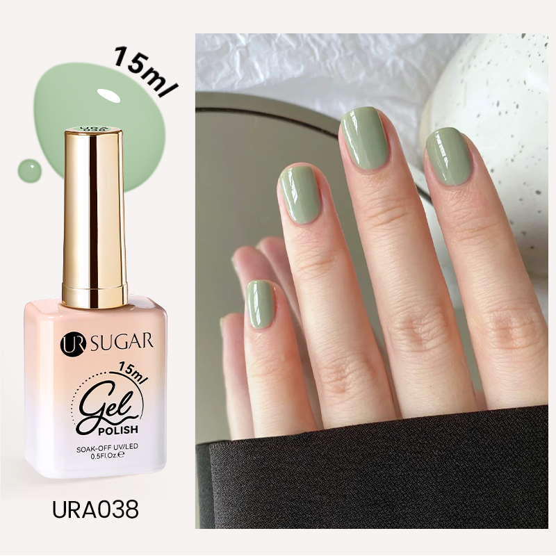 Needmkt UR SUGAR 15ml Champagne Water Light Cat Magnetic Gel Nail Polish Vernis Semi Permanent Soak Off Crystal Gel Polish For Nails