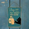Cat Club - Wooden Signs - 30*40cm