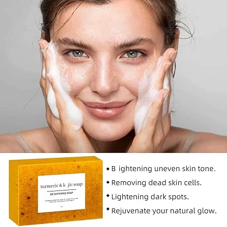 🌞✨Lemon Turmeric Kojic Soap 