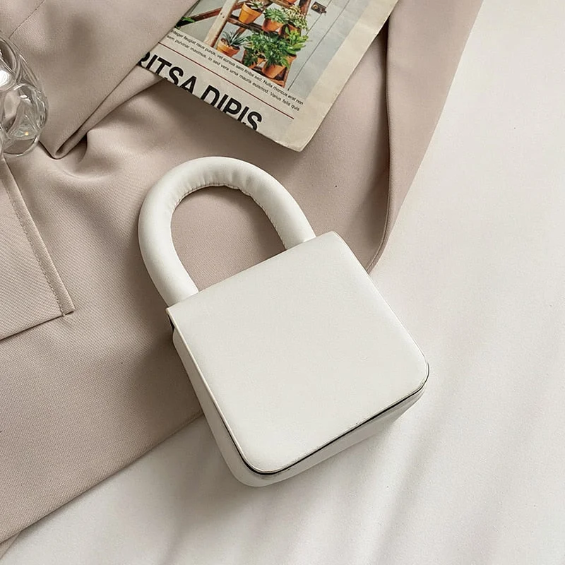 էѧӧܧ 2020 Trend Women Ladies Solid Color Crossbody Handbag PU Leather Zipper Composite Bags Buckle Shoulder Strap Purse