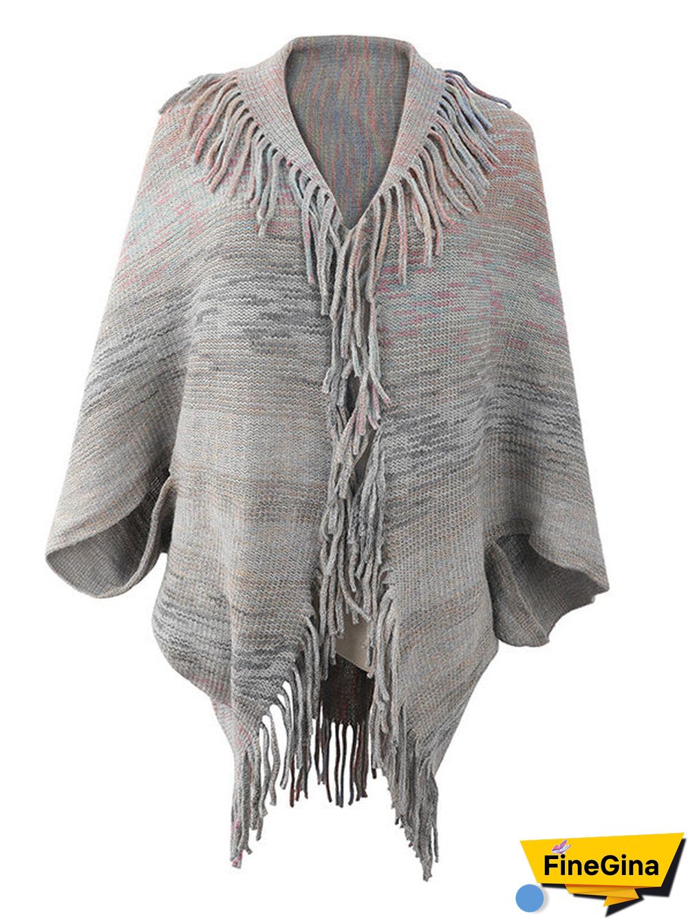 Women's Long Sleeve Tassels Cardigan Sweaters