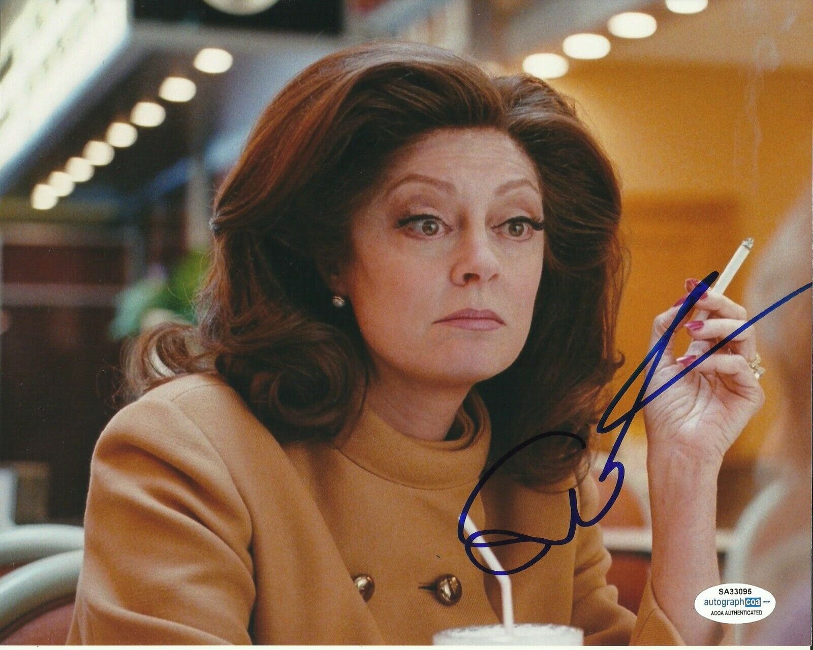 SUSAN SARANDON SIGNED SEXY Photo Poster painting UACC REG 242 (2) ALSO ACOA CERTIFIED