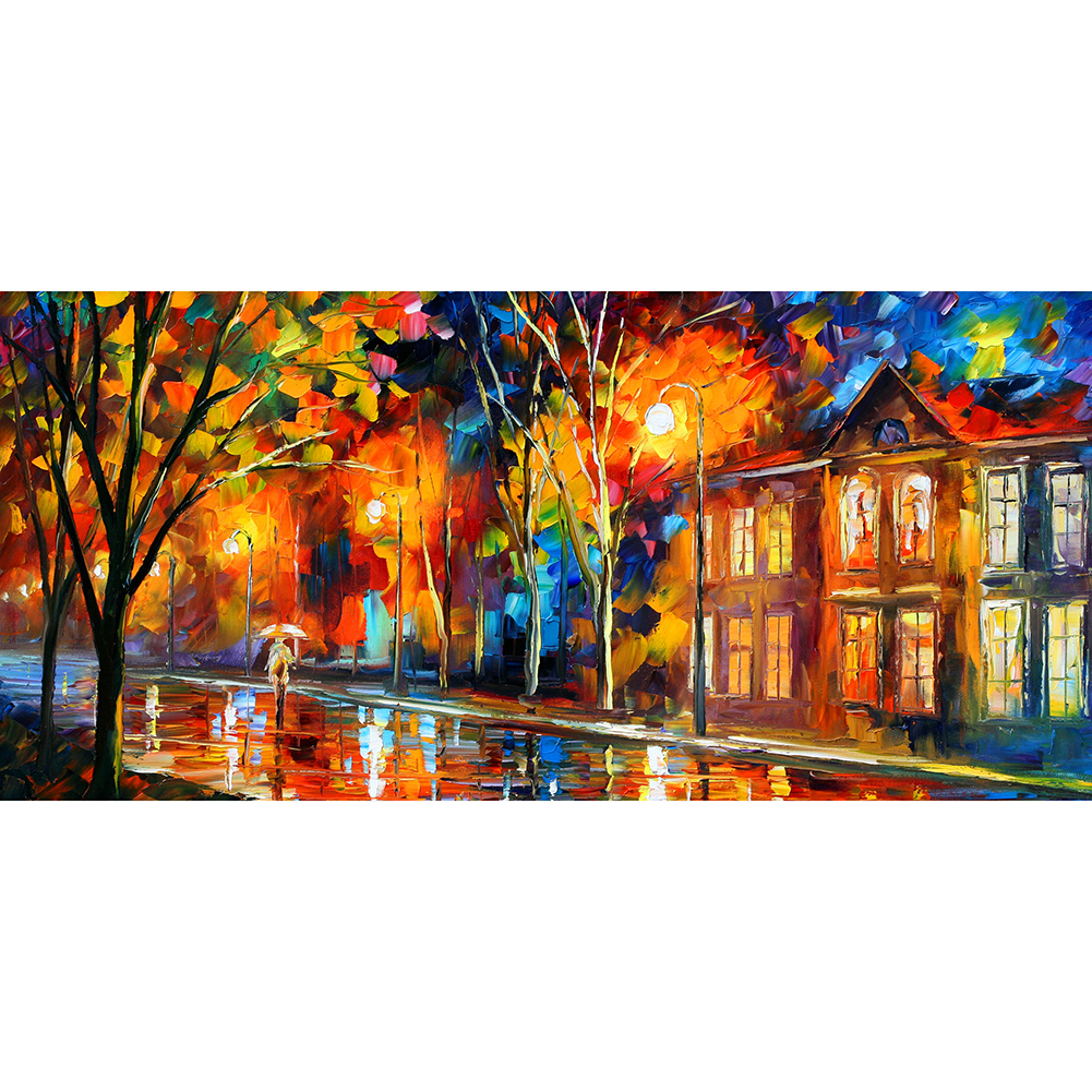 

Street View - Round Drill Diamond Painting - 80*40CM (Big Size), 501 Original