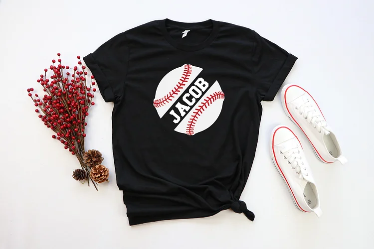 Personalized Baseball Mom Shirt|S10