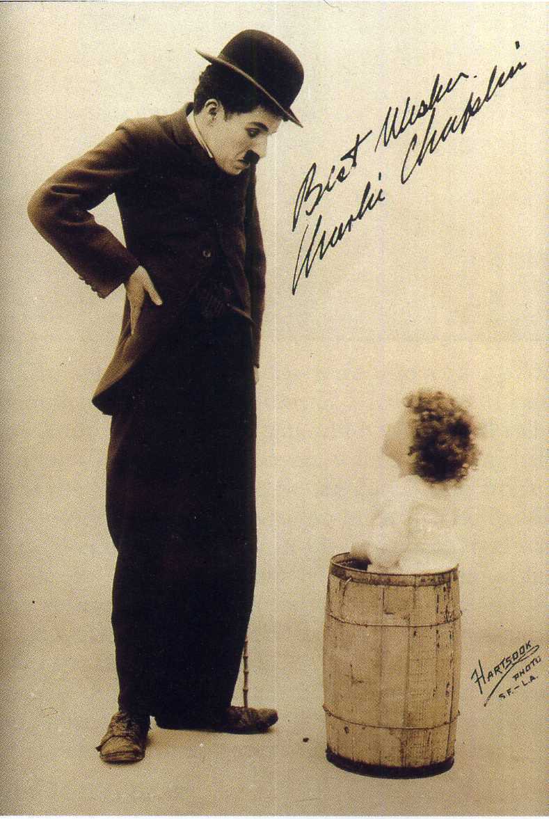 CHARLIE CHAPLIN Signed Photo Poster paintinggraph - Silent Film Comedy Star - preprint