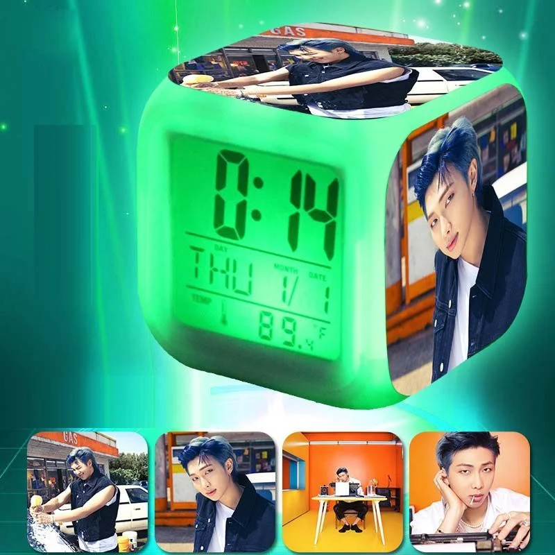 방탄소년단 Butter Photo Color Alarm Clock
