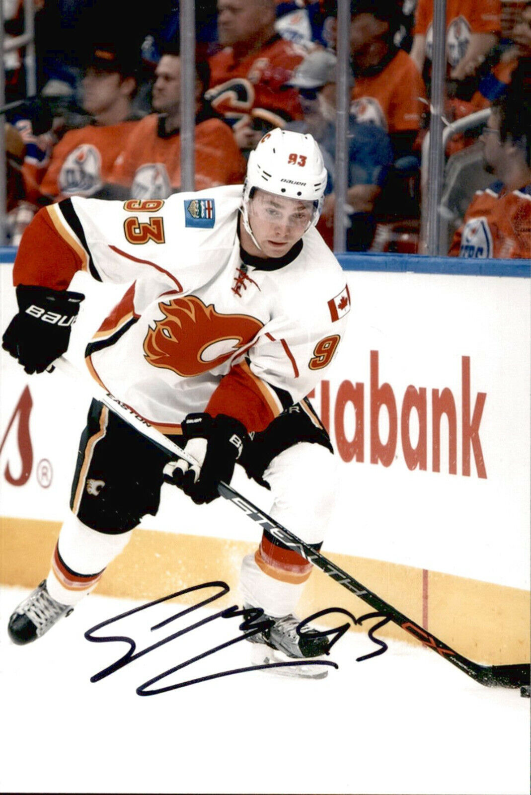 Sam Bennett SIGNED autographed 4x6 Photo Poster painting CALGARY FLAMES #14