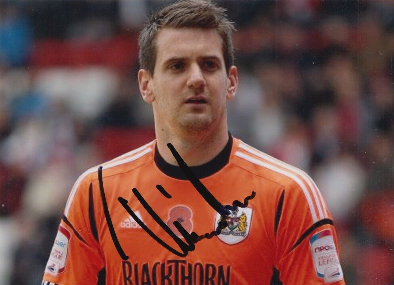 Tom Heaton Hand Signed 7x5 Photo Poster painting Football Autograph Bristol City