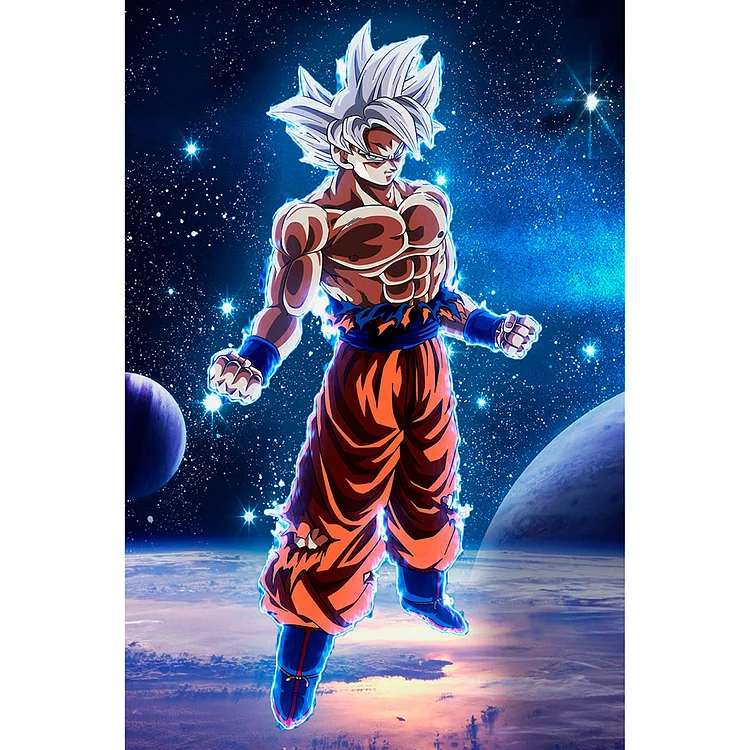 Dragon Ball Round Full Drill Diamond Painting 30X45CM(Canvas) gbfke