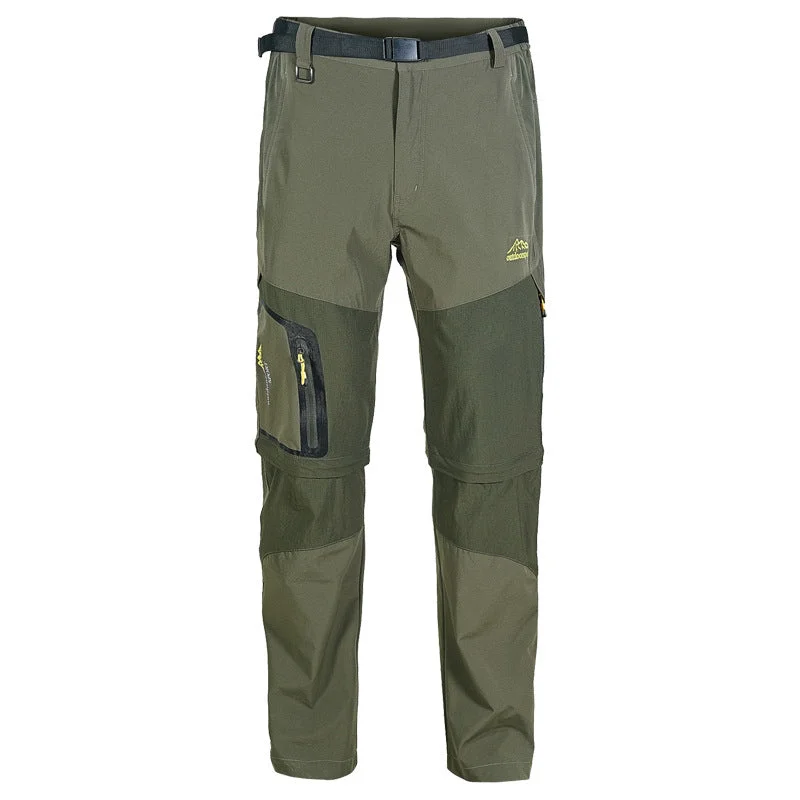 Men's Stretch Hiking Pants Detachable Tactical Pants