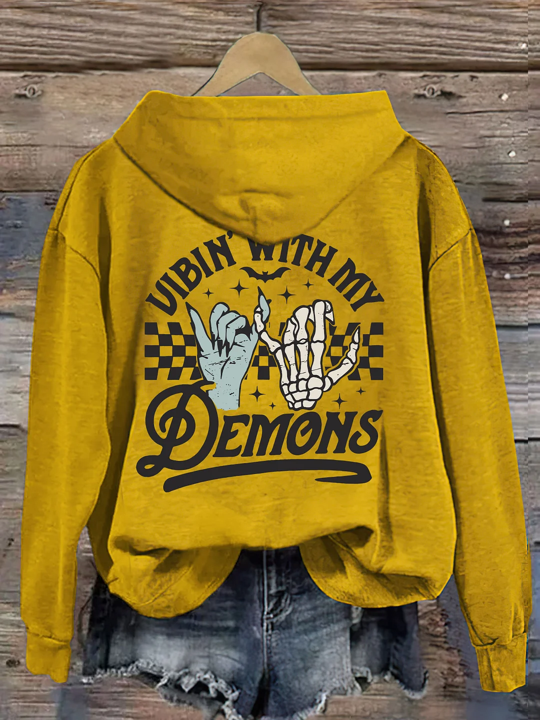 Vibin&rsquo; With My Demons Hoodie