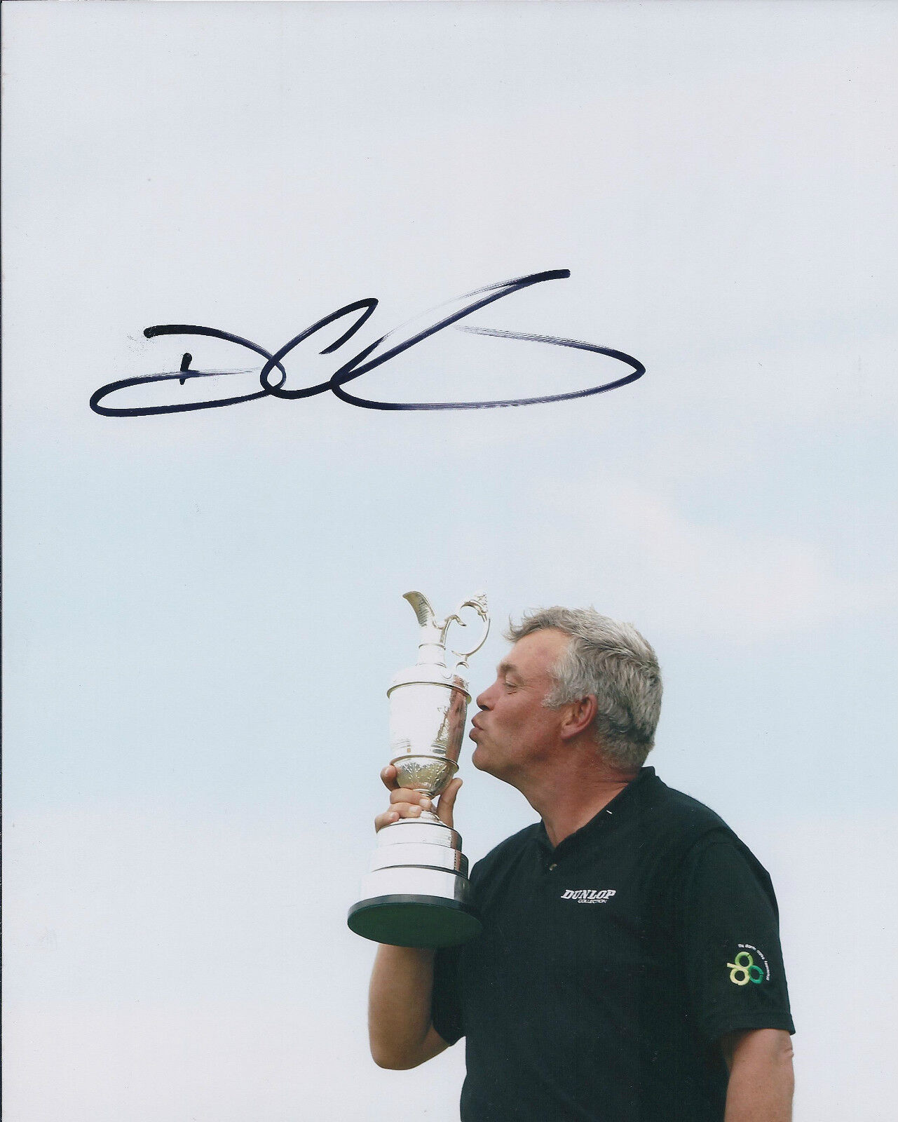 Darren CLARKE SIGNED Autograph 12x8 Photo Poster painting AFTAL COA Open Winner Royal St George