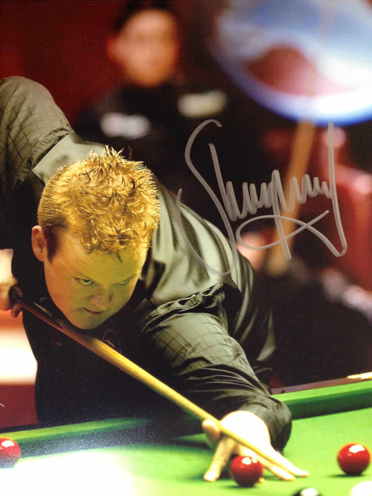 SHAUN MURPHY - SNOOKER CHAMPION - EXCELLENT SIGNED COLOUR Photo Poster paintingGRAPH