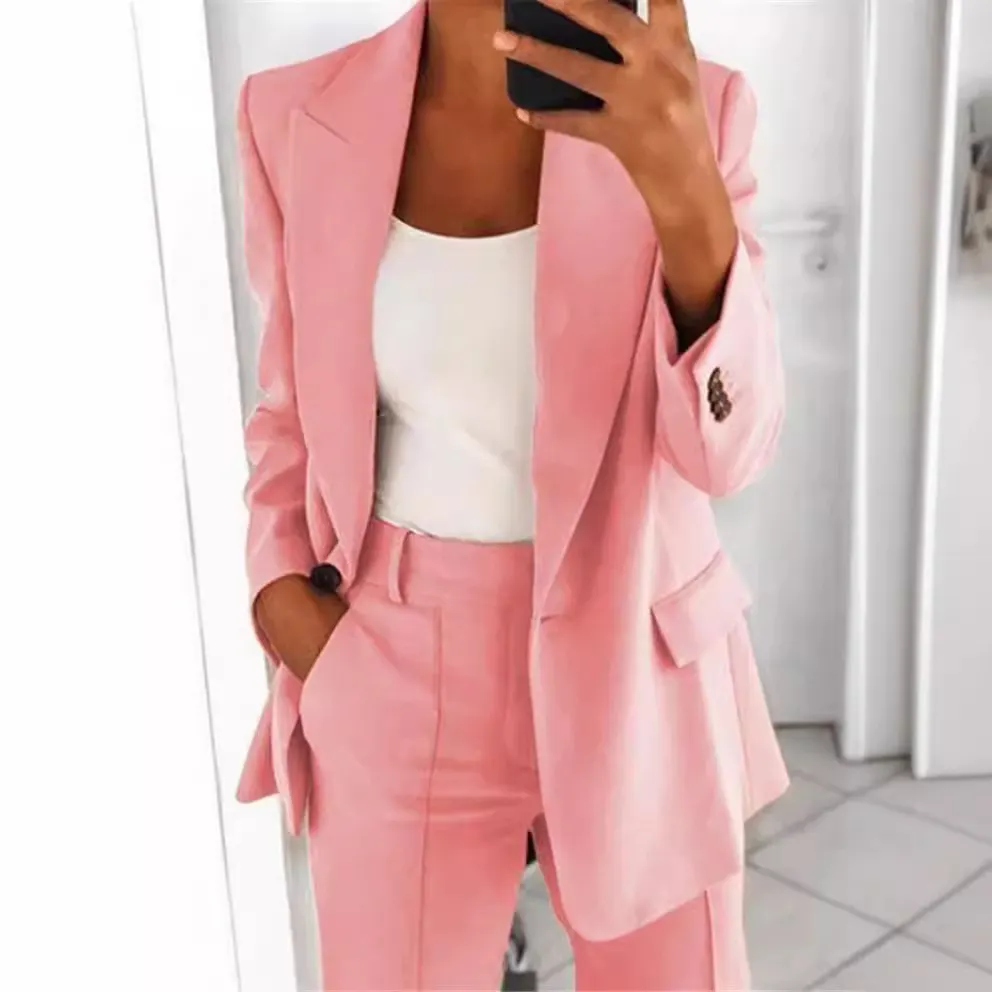 Uveng Uveng Autumn New Fashion Clip Repair Body Cardigan Temperament Blazer Woman