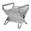 Stainless Steel Mini Folding Stove Portable Mini Wood Stove Outdoor Camping Gear