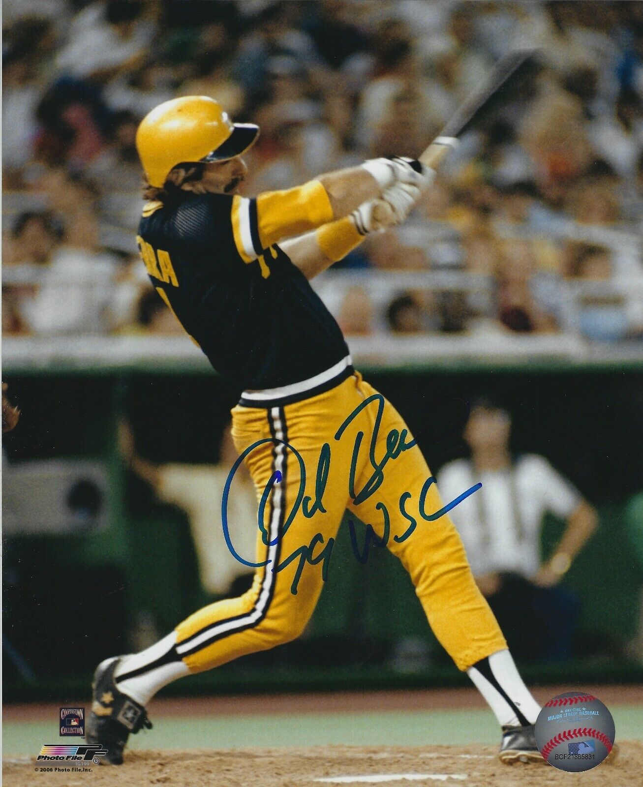 Autographed 8x10 DALE BERRA 79 WSC