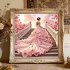 Pink Beauty -Special Shaped Diamond Painting