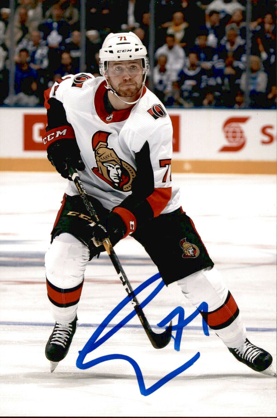 Chris Tierney SIGNED autographed 4x6 Photo Poster painting OTTAWA SENATORS #2