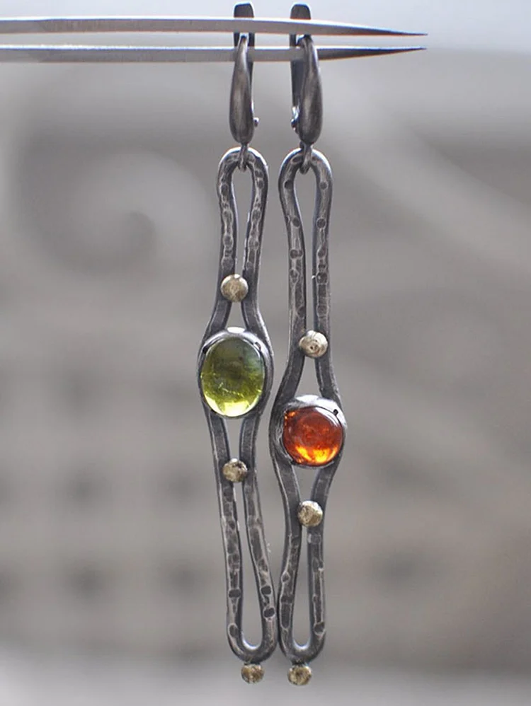 Vintage Minimalist Paperclip Earrings