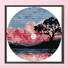 Scenery - 14CT Stamped Cross Stitch 31*31cm/12.2*12.2in(Brand)