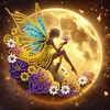 Moon Fairy Girl - Crystal Rhinestone Diamond Painting