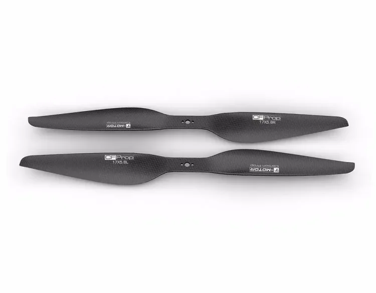 T-MOTOR P17*5.8 Polish Carbon Fiber Propeller-2PCS/PAIR