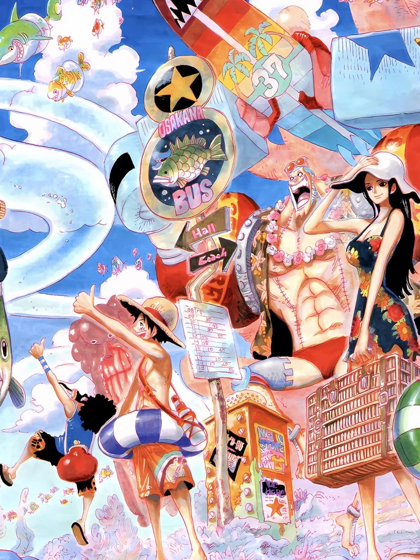 Luffy Zoro Nami Decorative Painting - One Piece | Xingkong Studio