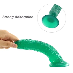 Jelly Penis Realistic Cucumber Banana Corn Dildo Sex Toys With Suction Cup