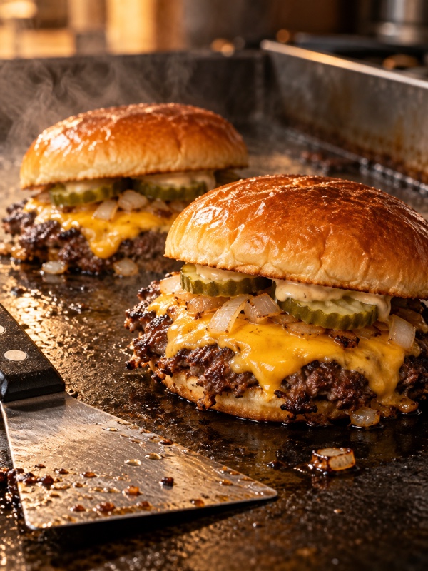 Smash burgers