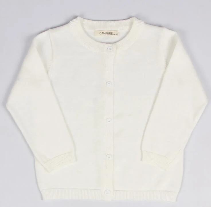 Kids Boys Girls Cardigan Sweaters Spring Autumn Baby Girl Solid Cotton Sweater Jacket Boys Children Knitted Kids Sweaters Girls
